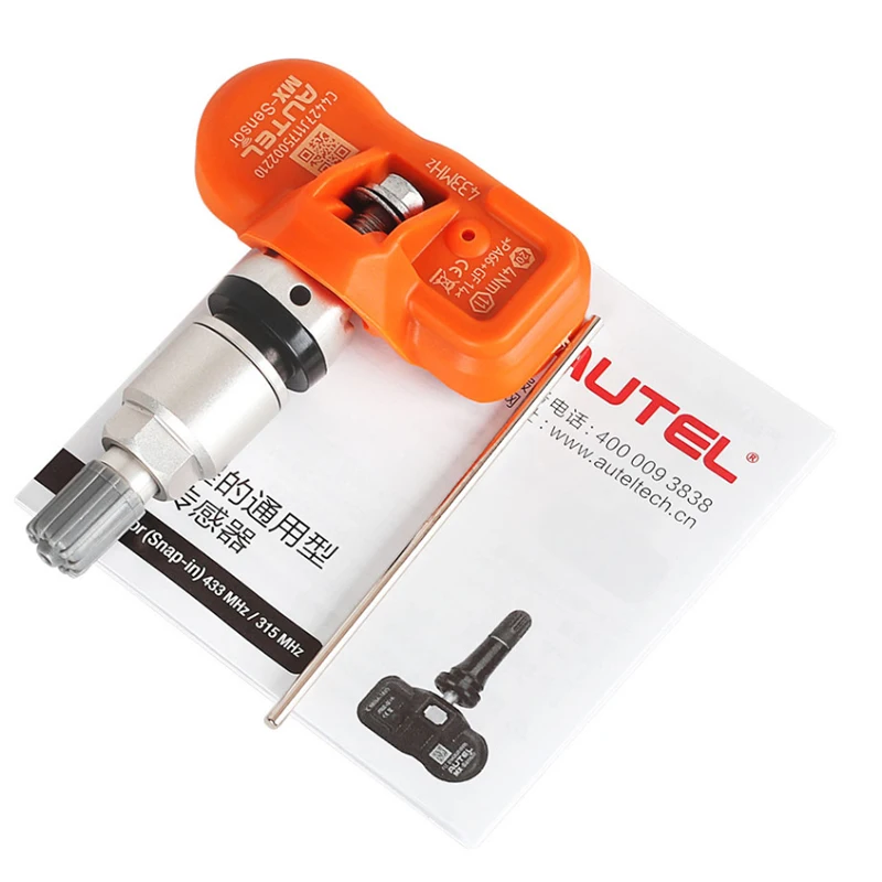 Датчик Autel mx-сенсор 433 МГц 1 шт. датчик s анализ шин работа с TPMS PAD TS401 TS601 100% Клон-и 98%