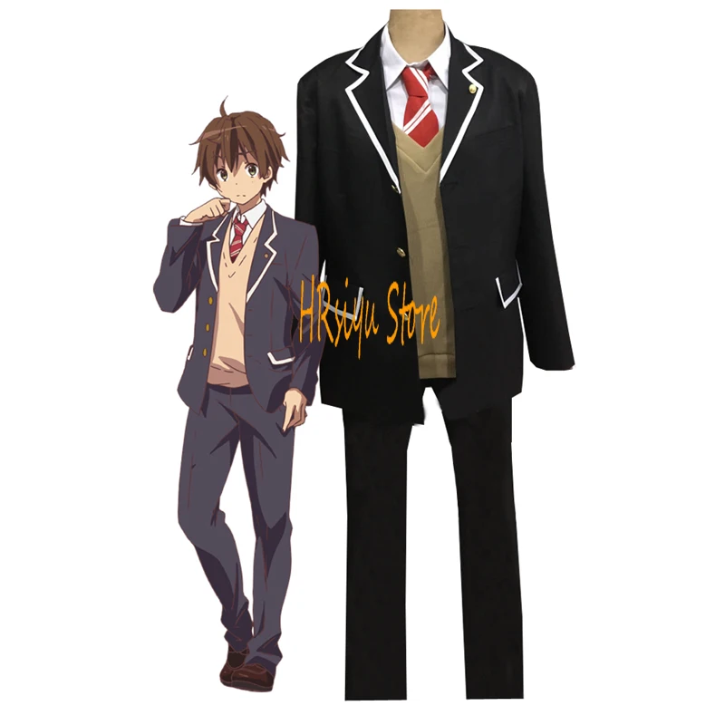 

Аниме love chunibyo и другие бреда Косплей Togashi Yuuta костюм Школьная форма