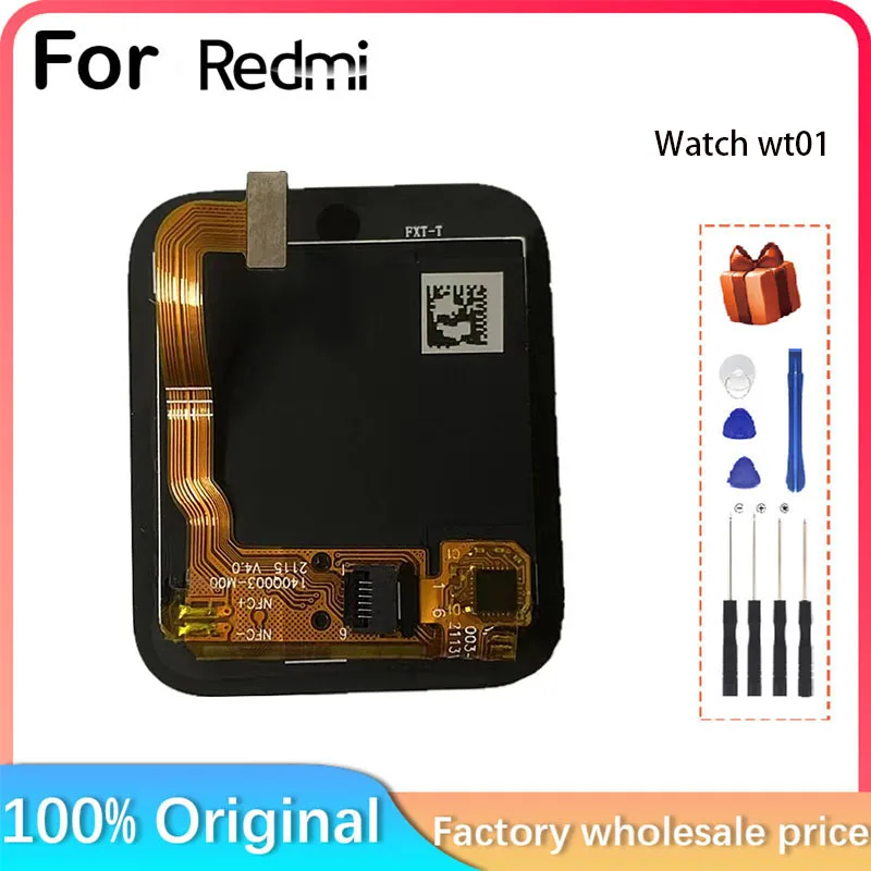 Для часов Redmi ЖК-экран сенсорный экран внешний стекло запасные части для Watch wt01