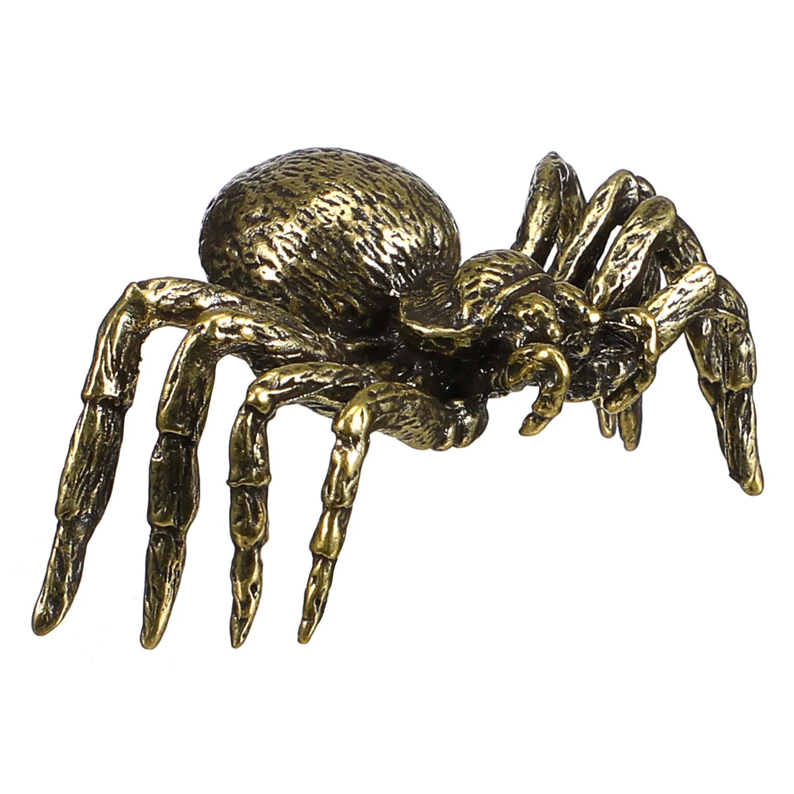 

Brass Spider Ornament Desktop Decor Creative Adornment Crafts Tabletop Home Mini Stuffed Animals