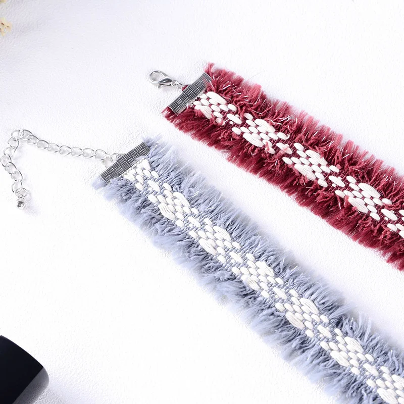 Женское Ожерелье с кисточками в стиле бохо винтажное ожерелье из мягкой теплой