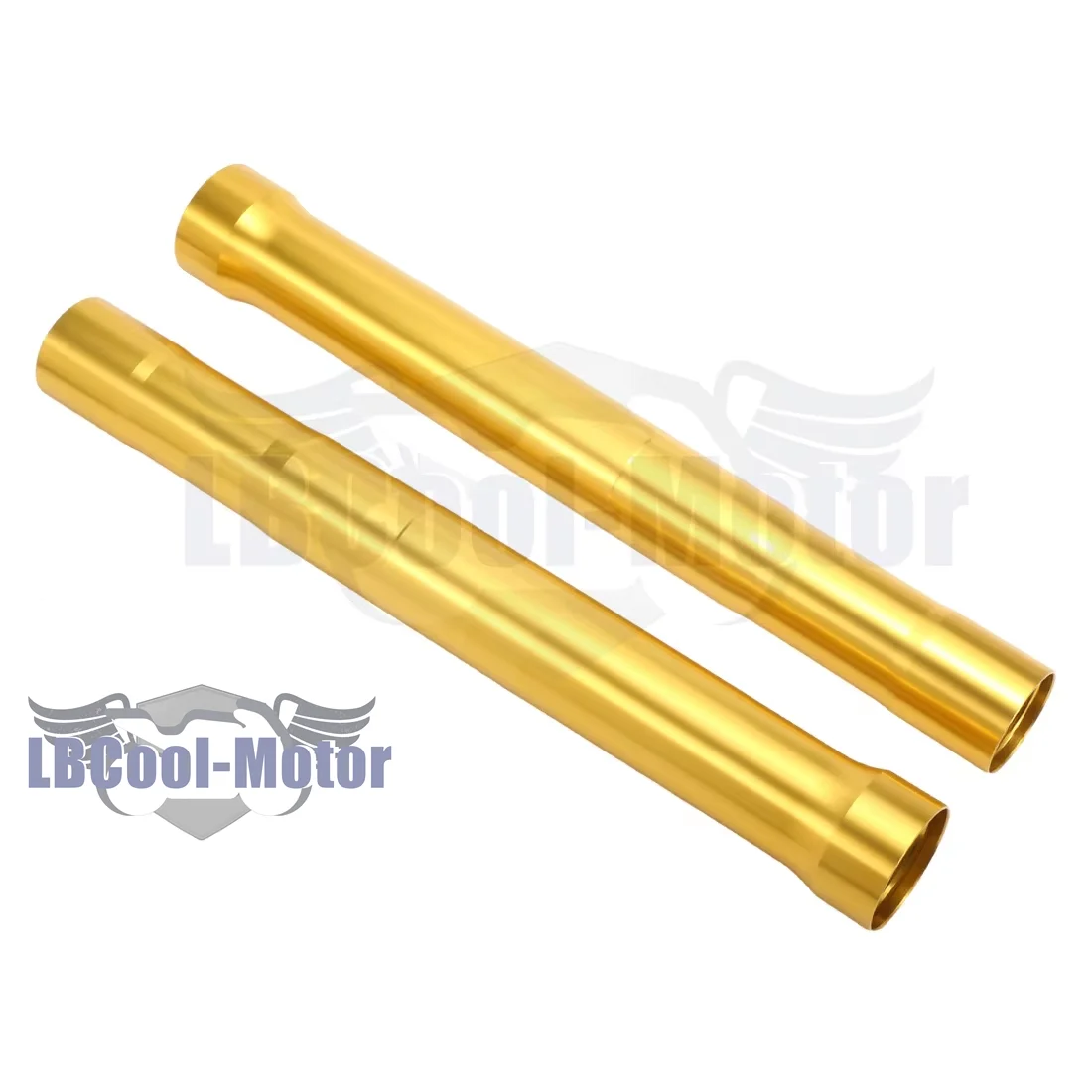 

2xЗолотые внешние трубки передней вилки 494 мм для Ducati Monster 1200 S 2014-2021 в полоску 2015-2016 Supersport S 937 939 950 2017-2020