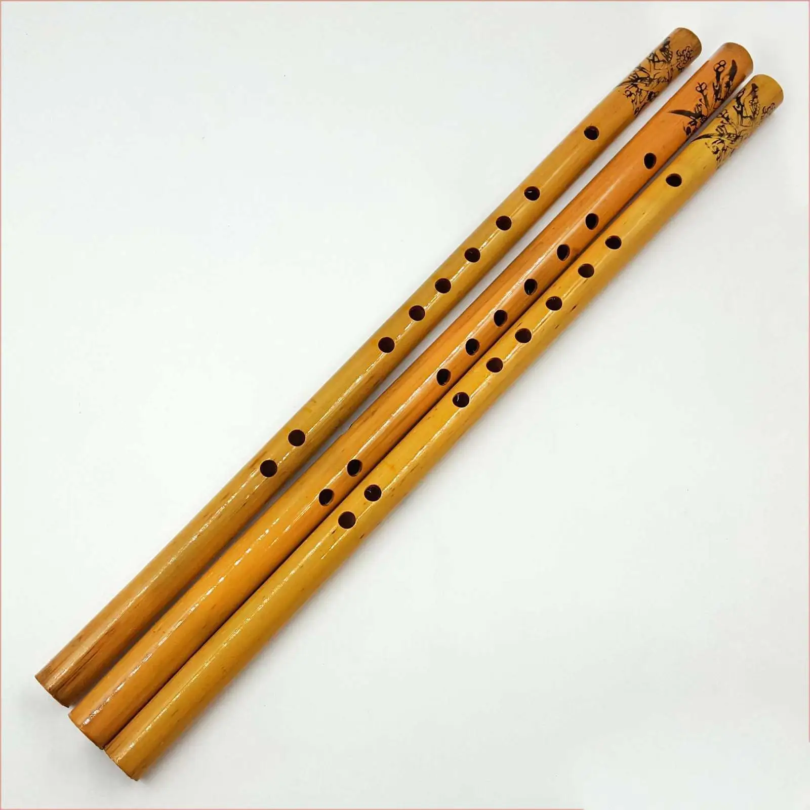 

Флейта Вертикальная Портативная ручной работы для детей и начинающих длиной 44 см винтажная бамбуковая флейта деревянные инструменты музыкальный инструмент