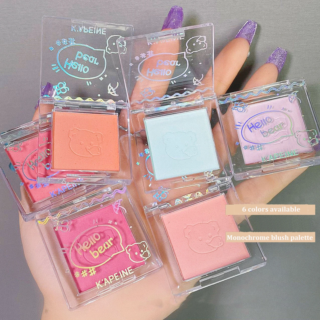 

Girl Blush Peach Cream Makeup Cute Blush Palette Contour Eyeshadow Blush Cosmetics Blusher Pigment Nude Makeup Rouge Cheek Tint