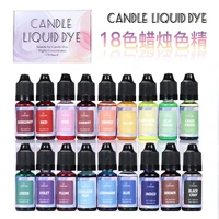 24 colors 10ml epoxy resin with pigment liquid colorant diy handmade soap supplies candle soap coloring dyes home accessories