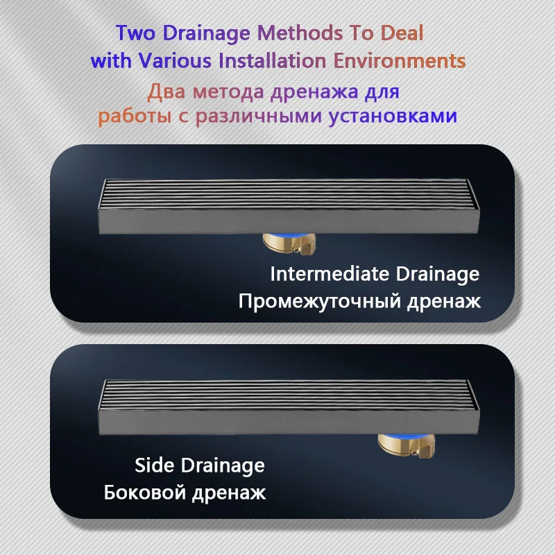 Дезодорант для ванной комнаты сливная душевая кабина с большим объемом 20/120 см