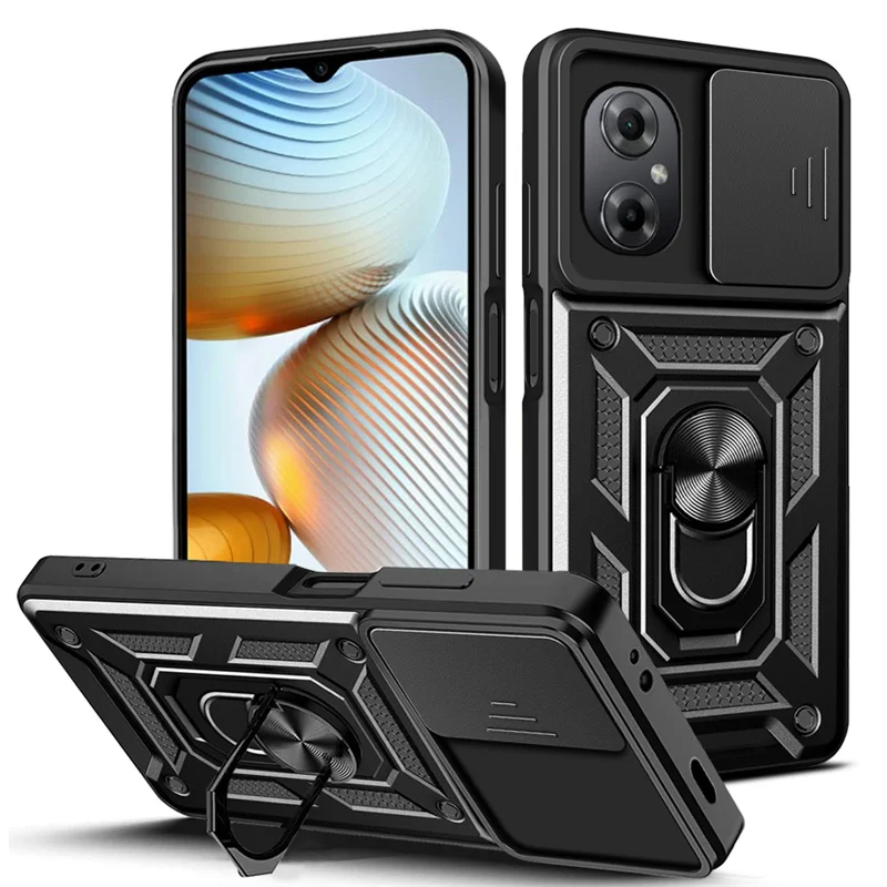 

For Xiaomi Poco M5 4G Case Magnetic Ring Stand Holder Shockproof Armor Cases For Poco Poko Pocco Little M5 M 5 PocoM5 Back Cover