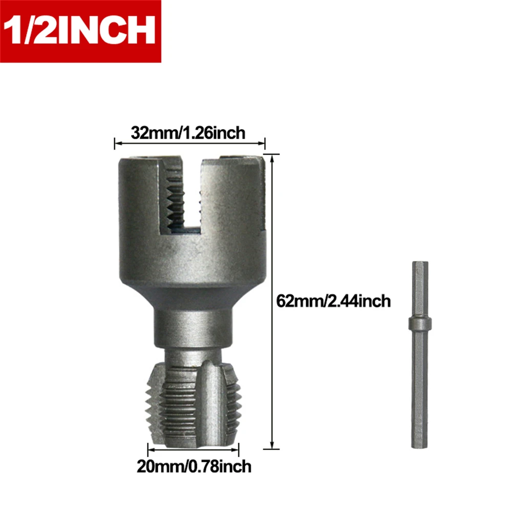 

4/6 точек набор для нарезания резьбы для труб из ПВХ, внутренняя/внешняя резьба, быстрый резьбовой метчик, PPR, открывалка для водопроводных труб, инструмент для нарезания резьбы водопроводных труб