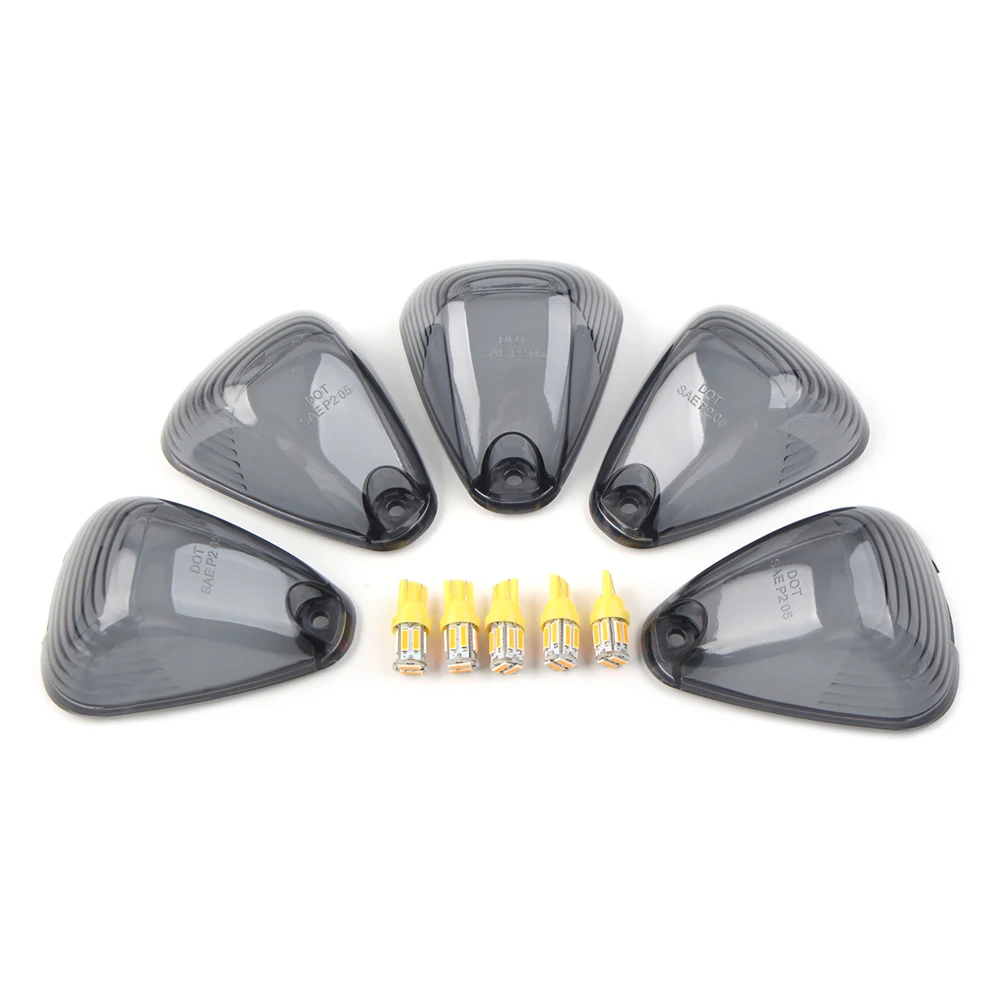 5 шт. крышки габаритных огней на крыше автомобиля линзы для Ford F250 F350 E150 E450 F750 Super Duty