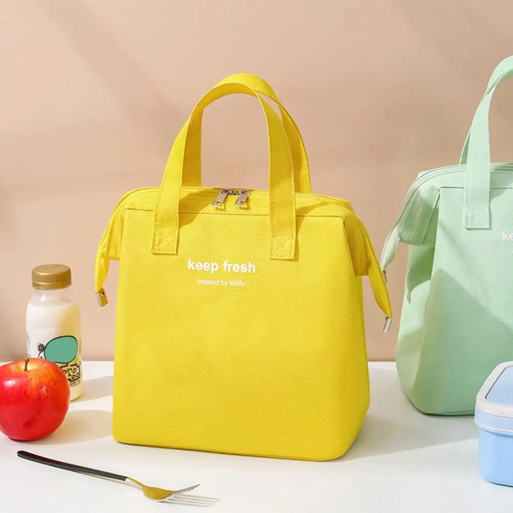 Lunch Container  Unique Strong Construction Heat Insulation Lunch Pouch  Long Lasting Lunch Bag