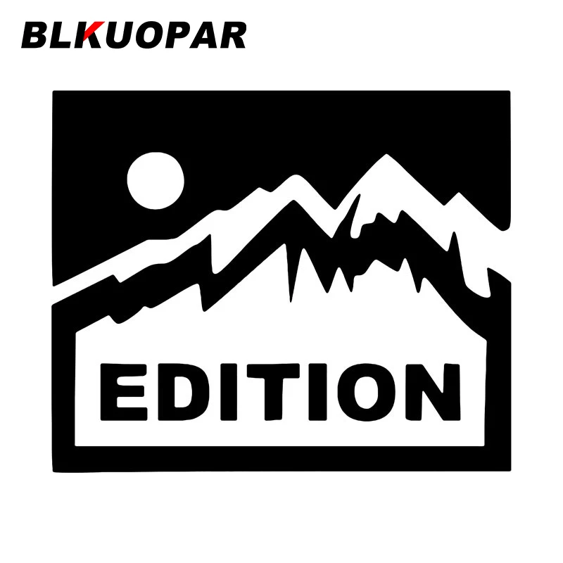 

BLKUOPAR Off Road Edition стикер для автомобиля индивидуальная наклейка устойчивый к царапинам багажник холодильник кондиционер окна автомобильные а...