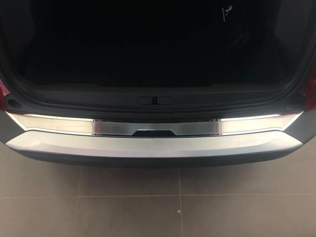 

Хромированный задний бампер для Peugeot 2008 2017, защита от царапин, нержавеющая сталь WN WN-0103 Inox