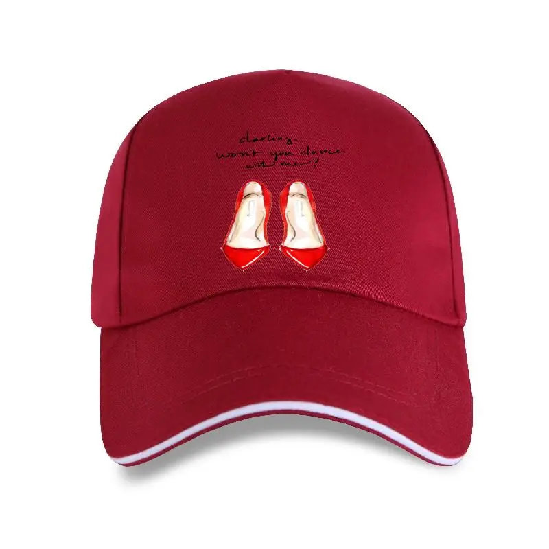 

new cap hat Darling won't you dance with me Design Party Women Baseball Cap I love Red heeled shoes Print Casual Tops Cute Girl