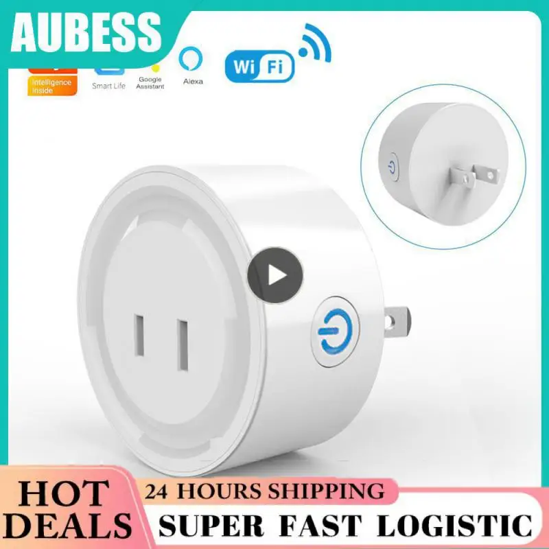 

2/3/5PCS Daily Gauge Smart Socket Timing Voice Control Tuya Smart Plug Remote Control Timing Countdown Support Alexa Google Home