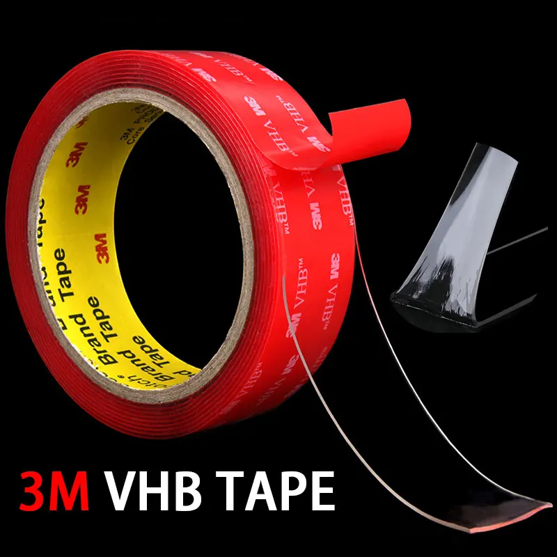 

3M Nano Tape Alarm Clock Stable Double Sided Super Tape Transparent Anti-Sunburn Temperature Strong Non-Track Acrylic Desk Wall