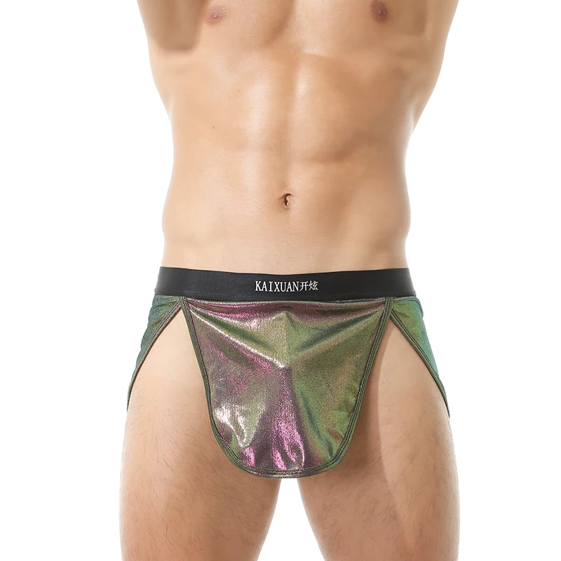 

Men's Underwear Home Lounge Casual Shorts Sports Bottoms Side Open Sexy Boxer Pajama Pants Comfortable Fashion Briefs