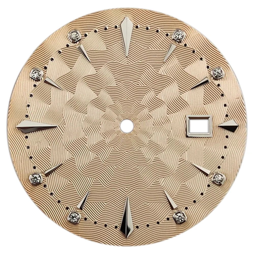 Циферблат часов 35 мм коктейльный циферблат для NH34 NH35 NH36 запасные части с