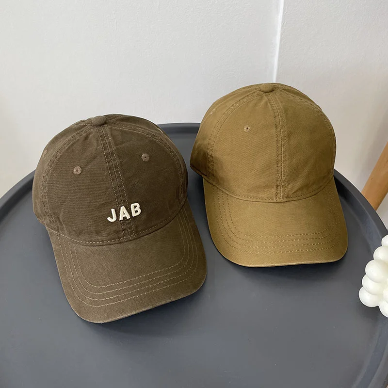 Бейсболка с вышивкой букв Jab для мужчин и женщин Same Sle корейская серия модная