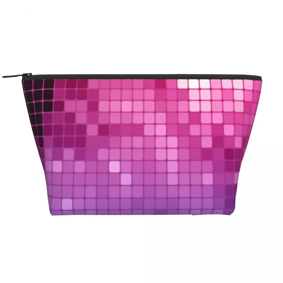 

Disco Ball Zip Storage Organizers Party Lights Print For Girls Makeup Pouch Travel Organization Cosmetic Bags