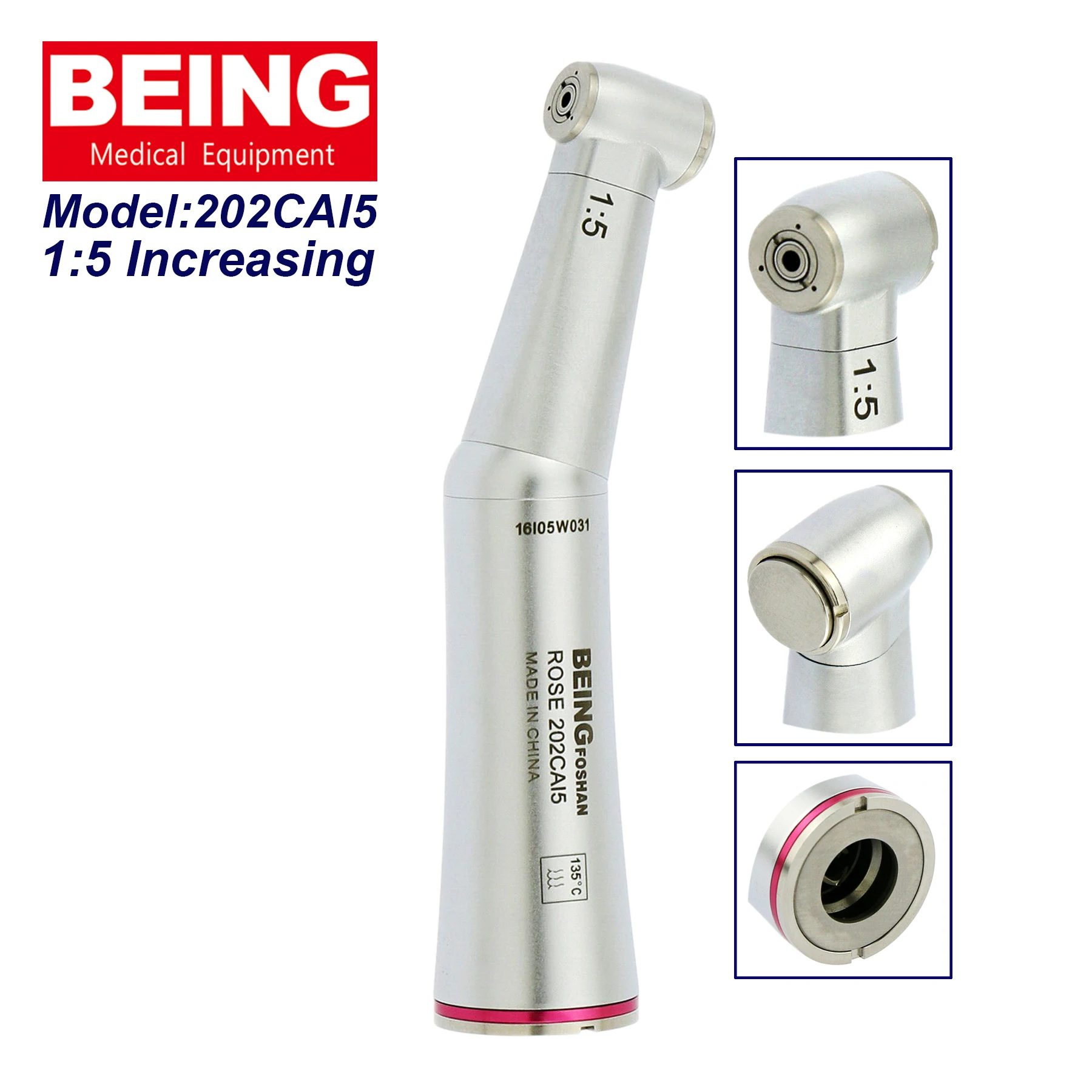 Стоматологический 1:5 увеличивающий Электрический внутренний нажимной