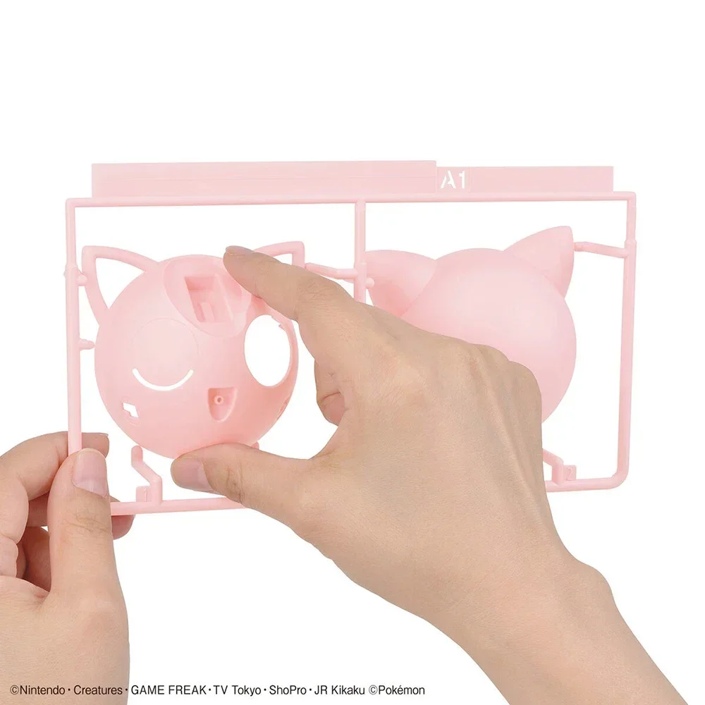 Оригинальный комплект фигурок покемонов Bandai серия Quick Jigglypuff ручная сборка