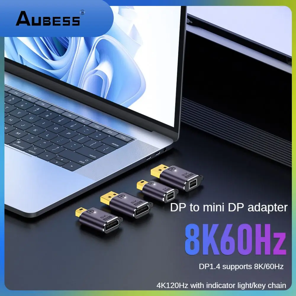 

Universal Mini Converter 60hz Dp Male-to-female Displayport Adapter 8k 32gbps Computer Accessories Portable Cable Extender