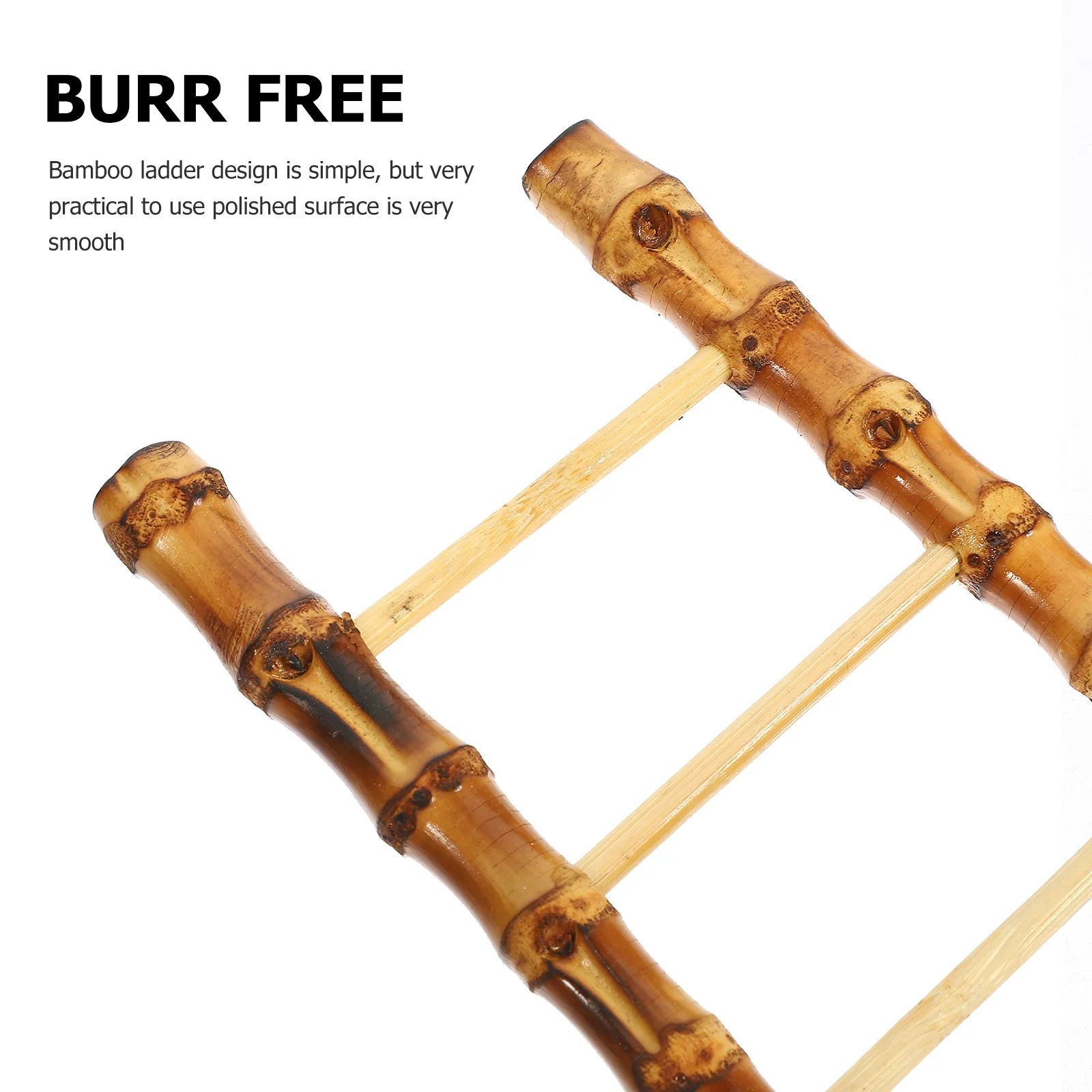 Бамбуковая лестница для сашими модель с композицией искусственные украшения