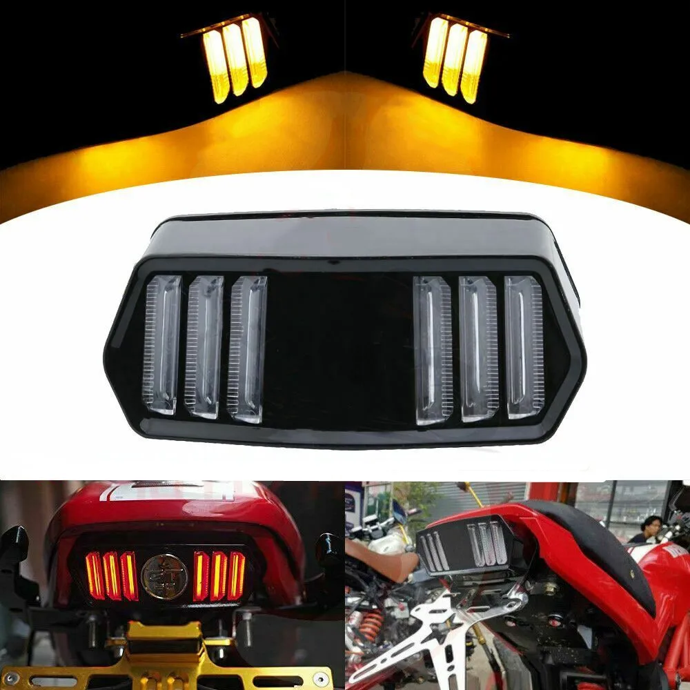 

LED Rear Lights Motorcycle Lighting Moto Tail Brake Light Turn Signal Indicator Lamp For Honda MSX125 CBR650F CTX700 CTX700N