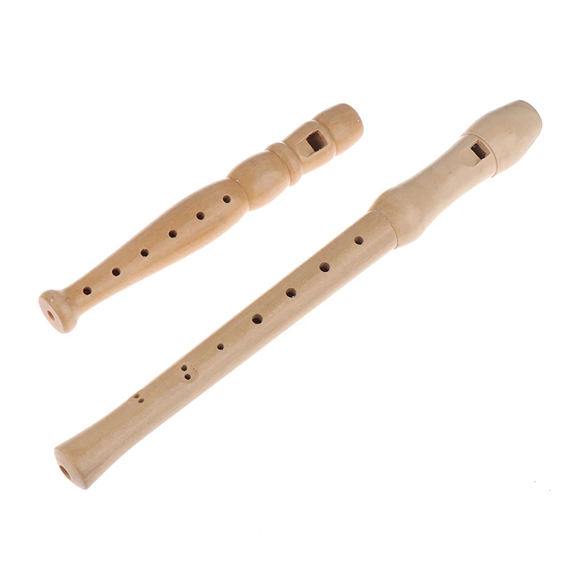 

1Pc 6/8 Holes Wooden Long Flute Instrument for Children Educational Tool Musical Practice Flute Beginners Musical Instrument