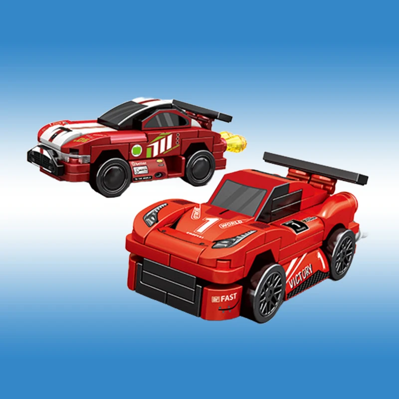 4 в 1 Детский конструктор робот-трансформер