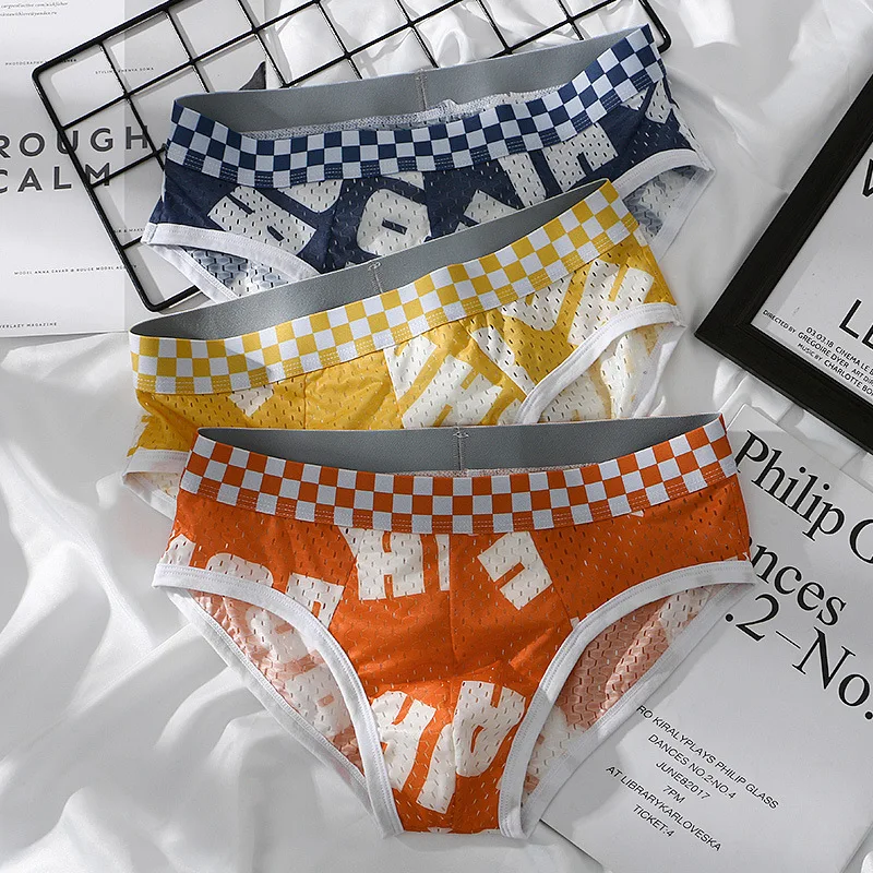 

Men'S Underwear Cotton Briefs Breathable