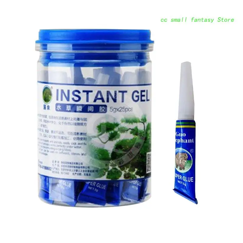 

Aquarium Water Grass Fixing Quick Drying Gel- Fish Tanks Accessories