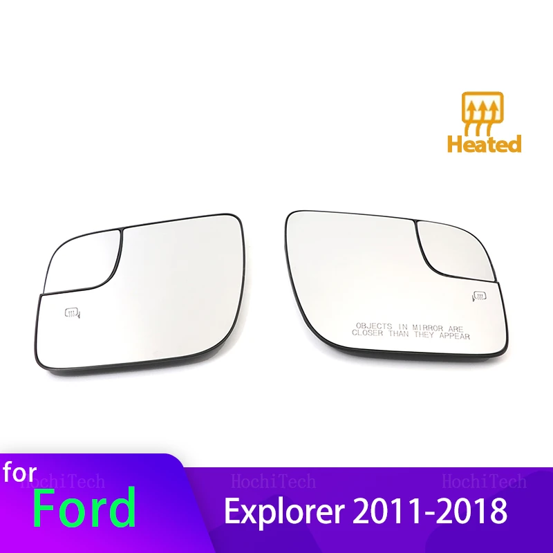 Зеркало с подогревом боковое зеркало стекло зеркало заднего вида объектив для Ford Explorer 2011-2018 аксессуары Зеркало с подогревом боковое зеркало стекло зеркало заднего вида объектив для Ford Explorer 2011-2018 аксессуары