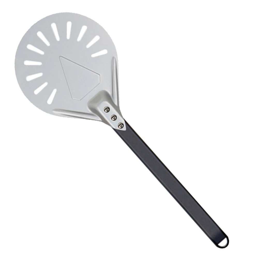 

1 Pcs Aluminum Perforated Pizza Shovel Peel With Detachable Handle Nonstick Oven Baking Paddle Spatula Turners Accessories