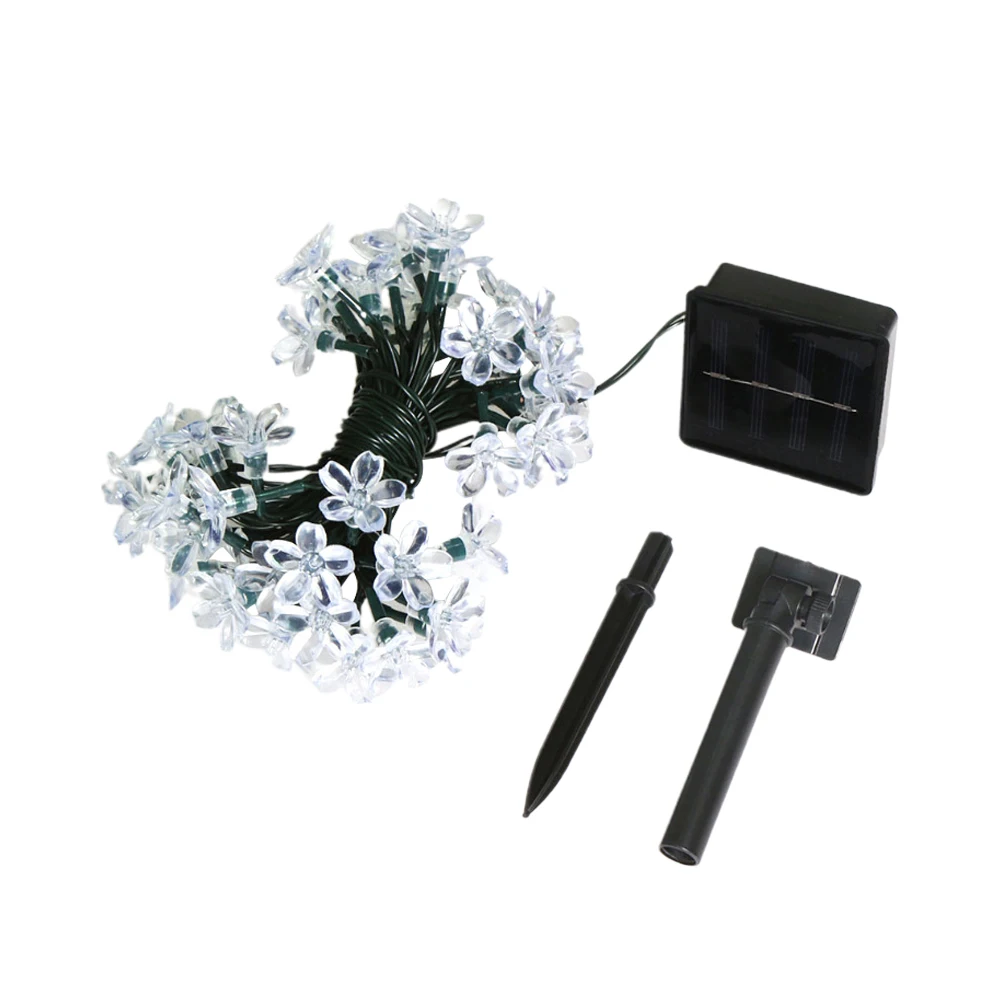 

Романтическая Водонепроницаемая вечерние ничная гирлянда на солнечной батарее, праздничный декор для свадьбы, газона, сада, внутреннего дв...