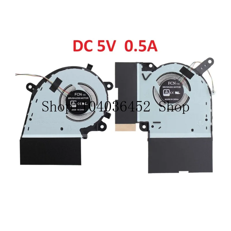 Новый для Asus Scar III ROG Strix G731GU G731GV GL731GU GL731GV Вентилятор процессора и графического 5 В