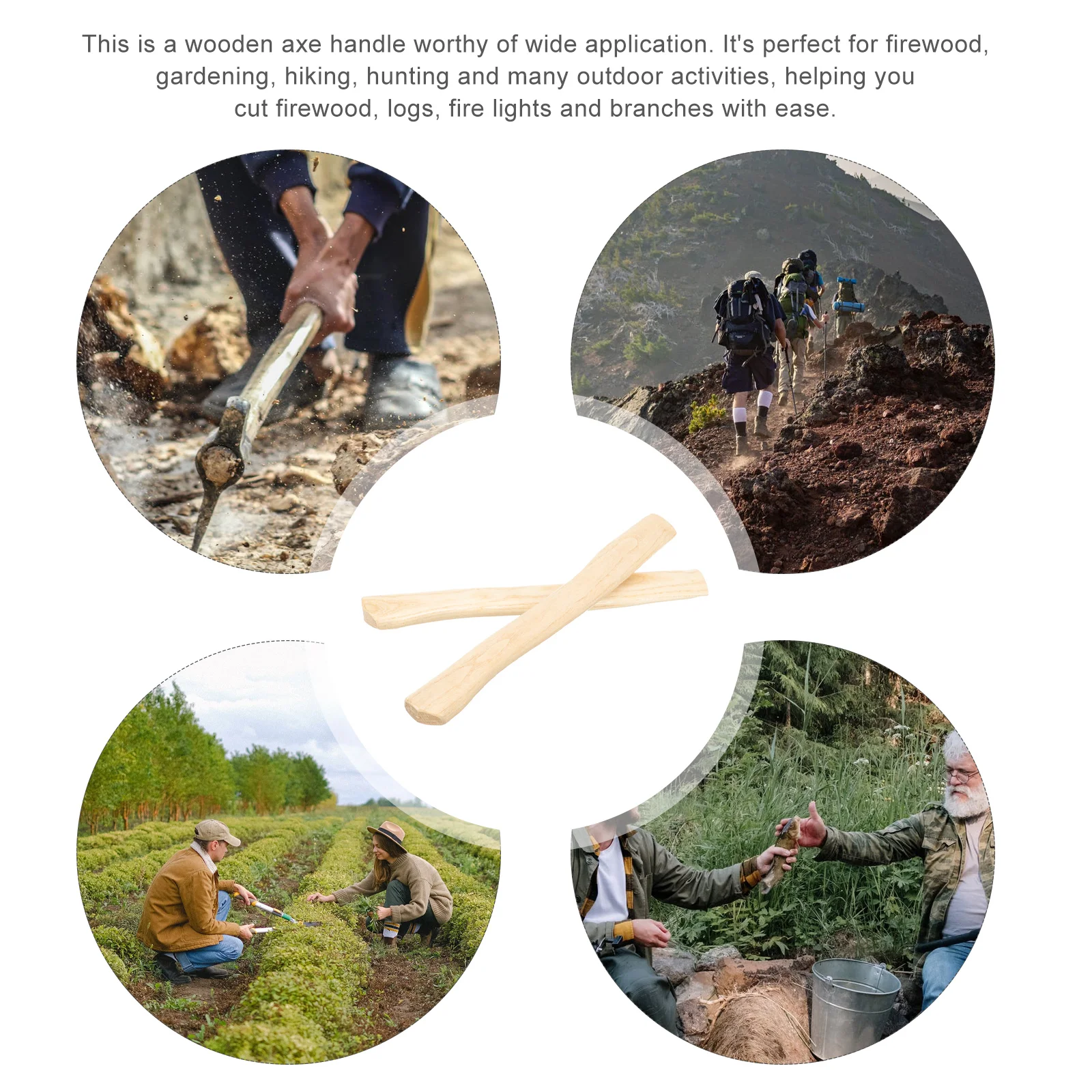 2 шт. молоток имитация топора деревянная ручка для замены Tomahawk