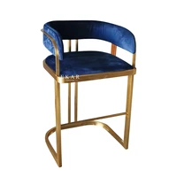 modern design home bar furniture t shape bar stool with back stainless steel legs bar chair