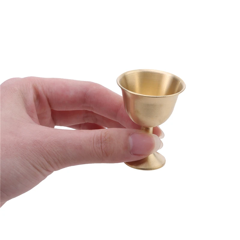 Латунная чашка для приготовления напитков металлическая аксессуары дома