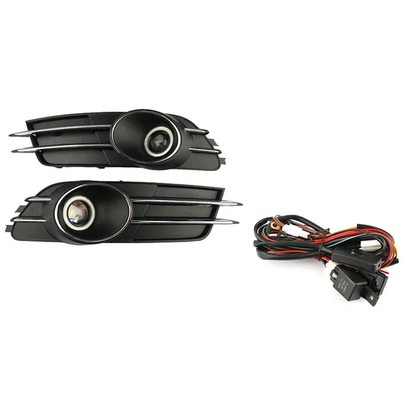 

Решетки для переднего бампера, противотуманные решетки для Audi A6 C7 2011 2012 2013 2014 2015, 4GD807681B 4GD807682B