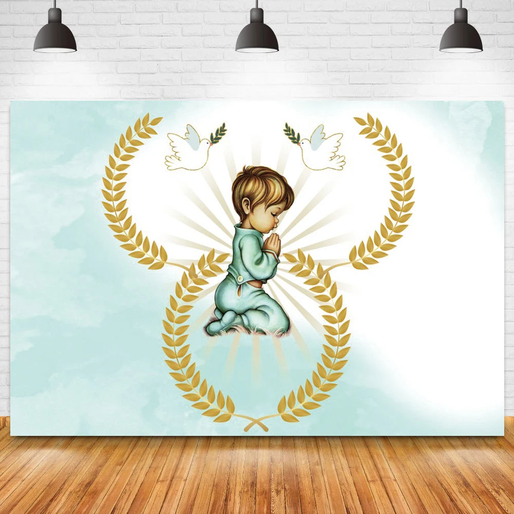 

Виниловый фон для фотографирования с изображением голубей, ангелов, мальчиков, новорожденных