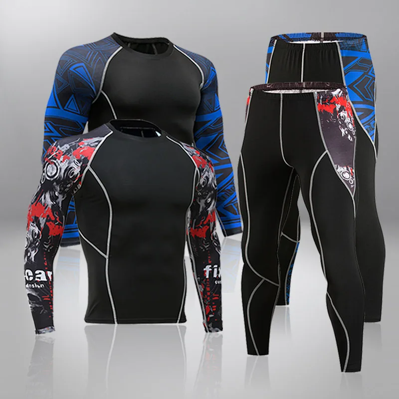 

Male Fashion Print Clothing Size S-4XL Men Sportswear New Spring Autumn Tracksuit 2 Piece Sets Sports Suit Pant Sweatsuit Skiing