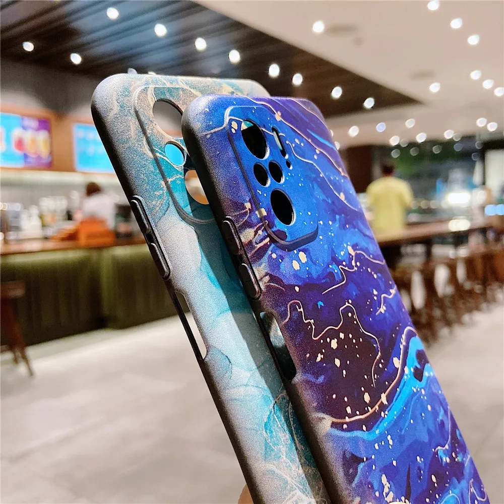 Marble Pattern Case For Xiaomi Redmi Note 11 10 11S 10S 9 7 5 9T 9A 9C 9S 9 8 Pro 8T 6 5 Plus 10A 10C 5G Silicone Soft Cover