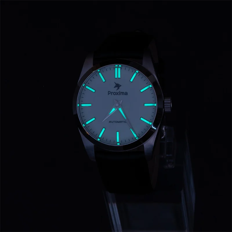 Proxima мужские роскошные часы ретро модные автоматические механические наручные