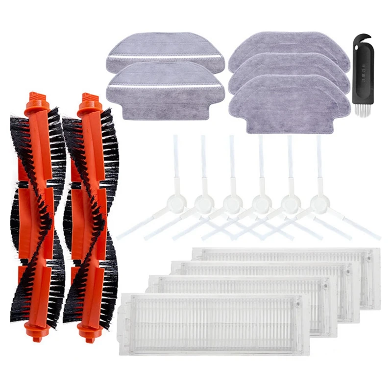 

Hepa Filter Main Side Brush Mop Cloth For Xiaomi Mijia LDS STYJ02YM Conga 3490 Viomi V2 PRO V3 SE Robotic Vacuum Parts