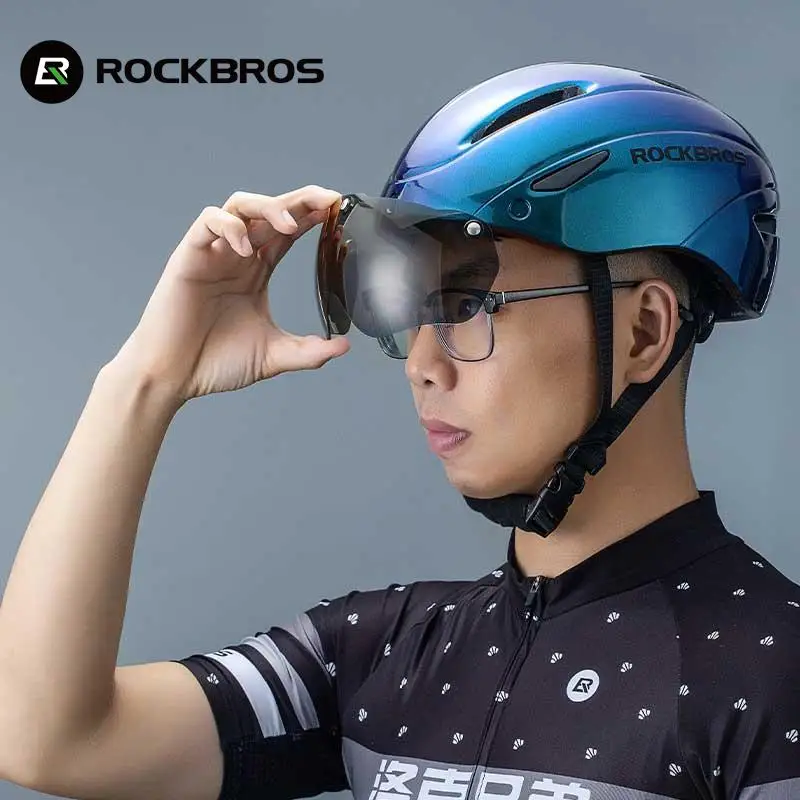 

ROCKBROS Red-dot WT-018S Bicycle Helmet Cycling LED Light Rechargeable Cycling Helmet Mountain Road Bike Helmet Sport Safe Hat