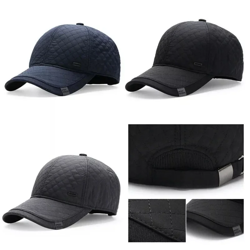 Осенне-зимняя шапка мужская утолщенная теплая холодостойкая для рыбалки