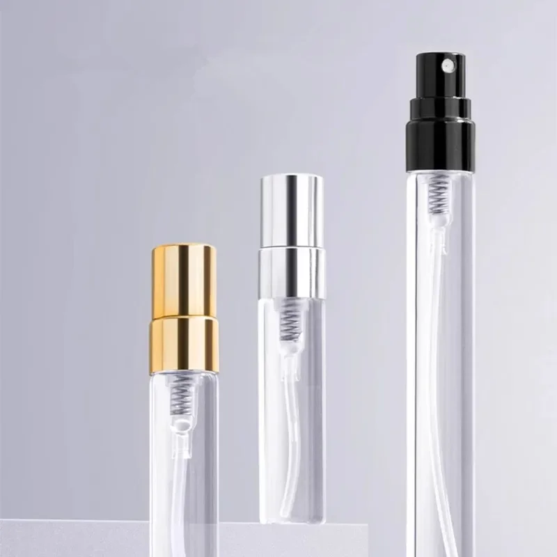 5 шт./партия прозрачные стеклянные флаконы для духов мл