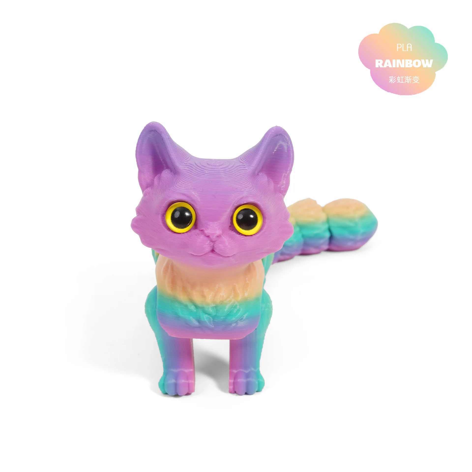 

Мини пластиковый кот 3D печать
