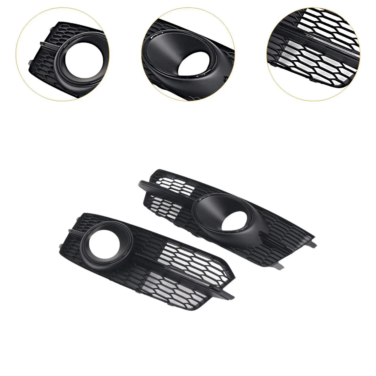 Нижние решетки для переднего бампера 4G0807682ag Audi A6 S-line 2014-2018